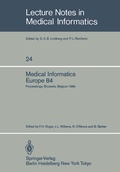 Cover: Medical Informatics Europe 84 - Springer