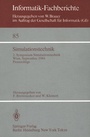Cover: Simulationstechnik - Springer