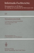 Cover: Simulationstechnik - Springer
