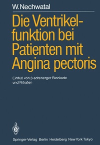 Abbildung von: Die Ventrikelfunktion bei Patienten mit Angina pectoris - Springer