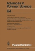 Cover: Polymer Membranes - Springer