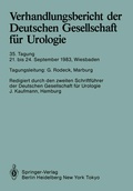 Cover: Verhandlungsbericht der Deutschen Gesellschaft f&uuml;r Urologie - Springer