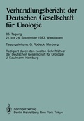 Cover: Verhandlungsbericht der Deutschen Gesellschaft f&uuml;r Urologie - Springer