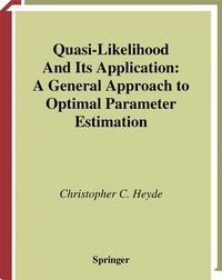 Abbildung von: Quasi-Likelihood And Its Application - Springer