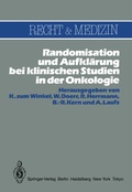 Cover: Randomisation und Aufkl&auml;rung bei klinischen Studien in der Onkologie - Springer