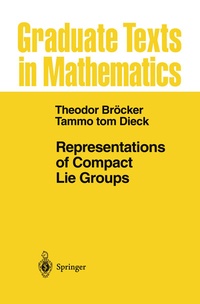 Abbildung von: Representations of Compact Lie Groups - Springer