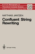 Cover: Confluent String Rewriting - Springer