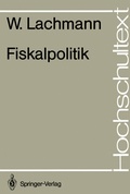 Cover: Fiskalpolitik - Springer