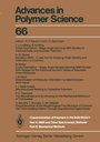 Cover: Characterization of Polymers in the Solid State I: Part A: NMR and Other Spectroscopic Methods Part B: Mechanical Methods - Springer