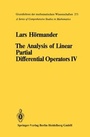 Cover: The Analysis of Linear Partial Differential Operators IV - Springer