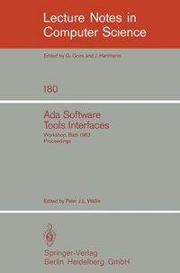 Abbildung von: Ada Software Tools Interfaces - Springer