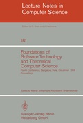 Cover: Foundations of Software Technology and Theoretical Computer Science - Springer