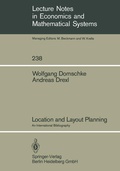 Cover: Location and Layout Planning - Springer