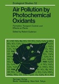Cover: Air Pollution by Photochemical Oxidants - Springer