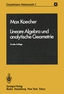 Cover: Lineare Algebra und analytische Geometrie - Springer