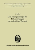 Cover: Zur Neuropathologie der Nebenwirkungen nerven&auml;rztlicher Therapie - Springer