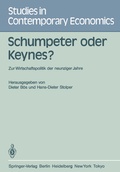 Cover: Schumpeter oder Keynes? - Springer