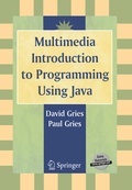 Cover: Multimedia Introduction to Programming Using Java - Springer