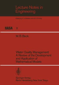 Enlarge image Cover: Water Quality Management - Springer