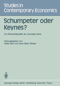 Abbildung von: Schumpeter oder Keynes? - Springer