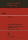 Cover: Water Quality Management - Springer