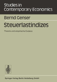 Abbildung von: Steuerlastindizes - Springer