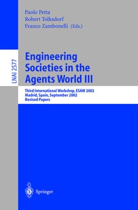 Abbildung von: Engineering Societies in the Agents World III - Springer