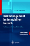 Cover: Riskmanagement im Immobilienbereich - Springer