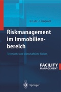 Cover: Riskmanagement im Immobilienbereich - Springer
