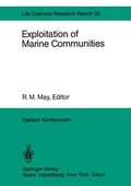 Cover: Exploitation of Marine Communities - Springer