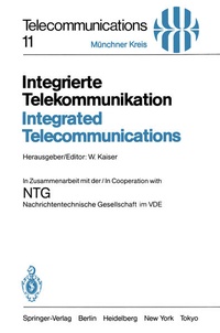 Enlarge image Cover: Integrierte Telekommunikation / Integrated Telecommunications - Springer