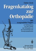 Cover: Fragenkatalog zur Orthop&auml;die - Springer