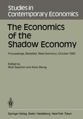 Cover: The Economics of the Shadow Economy - Springer