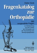 Cover: Fragenkatalog zur Orthop&auml;die - Springer