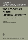 Cover: The Economics of the Shadow Economy - Springer