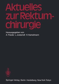 Enlarge image Cover: Aktuelles zur Rektumchirurgie - Springer