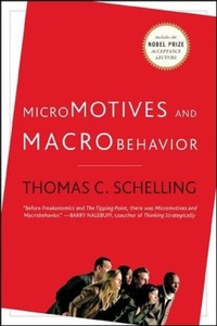 Enlarge image Cover: Micromotives and Macrobehavior - WW Norton & Co