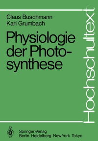 Abbildung von: Physiologie der Photosynthese - Springer