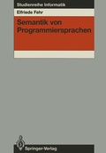 Cover: Semantik von Programmiersprachen - Springer