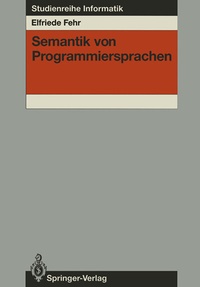 Enlarge image Cover: Semantik von Programmiersprachen - Springer