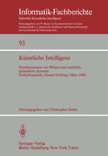 Cover: K&uuml;nstliche Intelligenz - Springer
