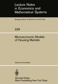 Bild: Microeconomic Models of Housing Markets - Springer