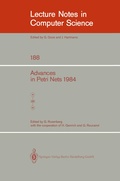 Cover: Advances in Petri Nets 1984 - Springer