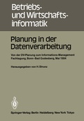Cover: Planung in der Datenverarbeitung - Springer