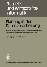 Abbildung von: Planung in der Datenverarbeitung - Springer