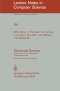 Cover: Distributed Systems - Springer