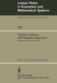 Enlarge image Cover: Decision Making with Multiple Objectives - Springer