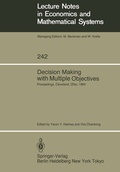 Cover: Decision Making with Multiple Objectives - Springer