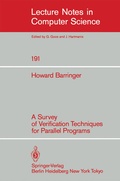 Cover: A Survey of Verification Techniques for Parallel Programs - Springer