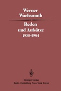 Cover: Reden und Aufs&auml;tze 1930-1984 - Springer